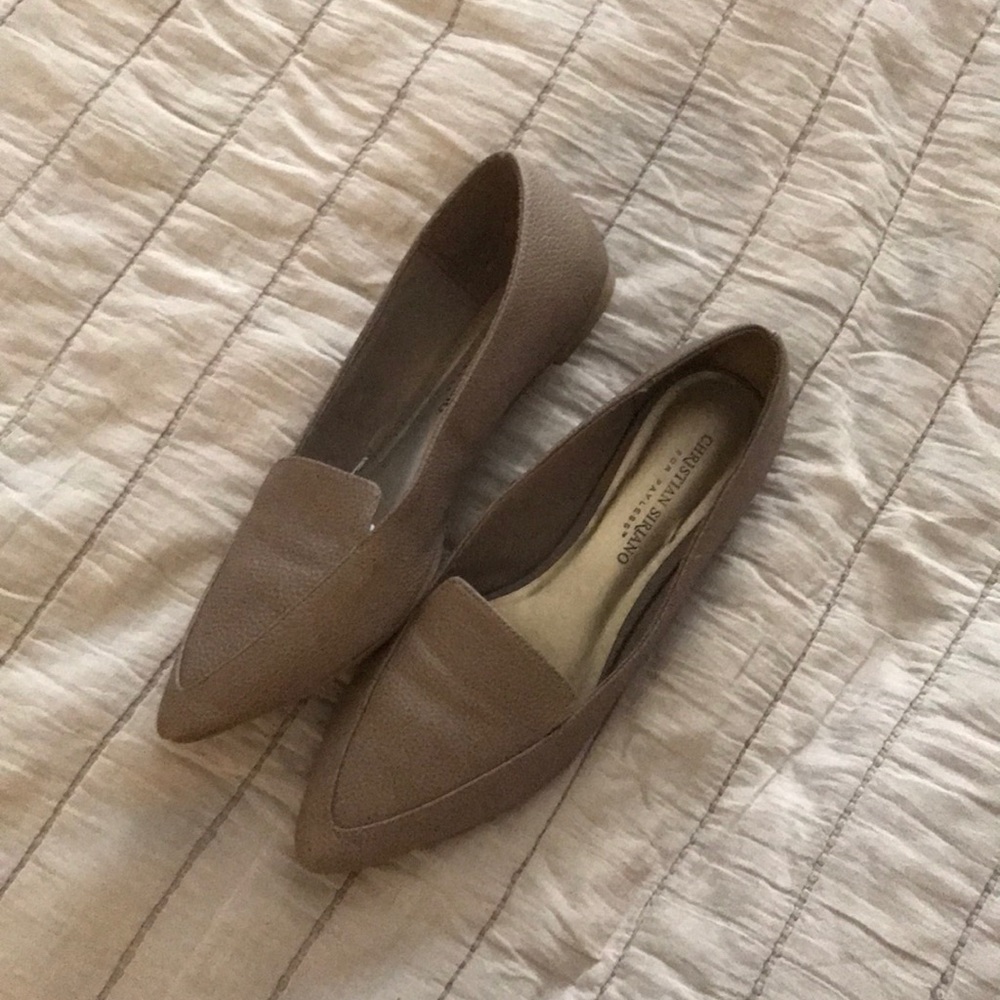 Taupe flats